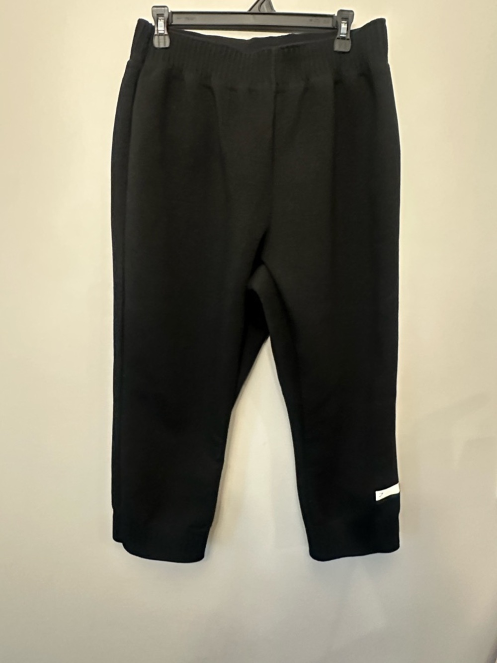Gymshark Ruched Cropped Joggers Black Size XL